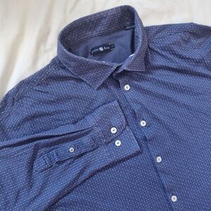 Stone Rose Purple Button Down Long Sleeve Size 5